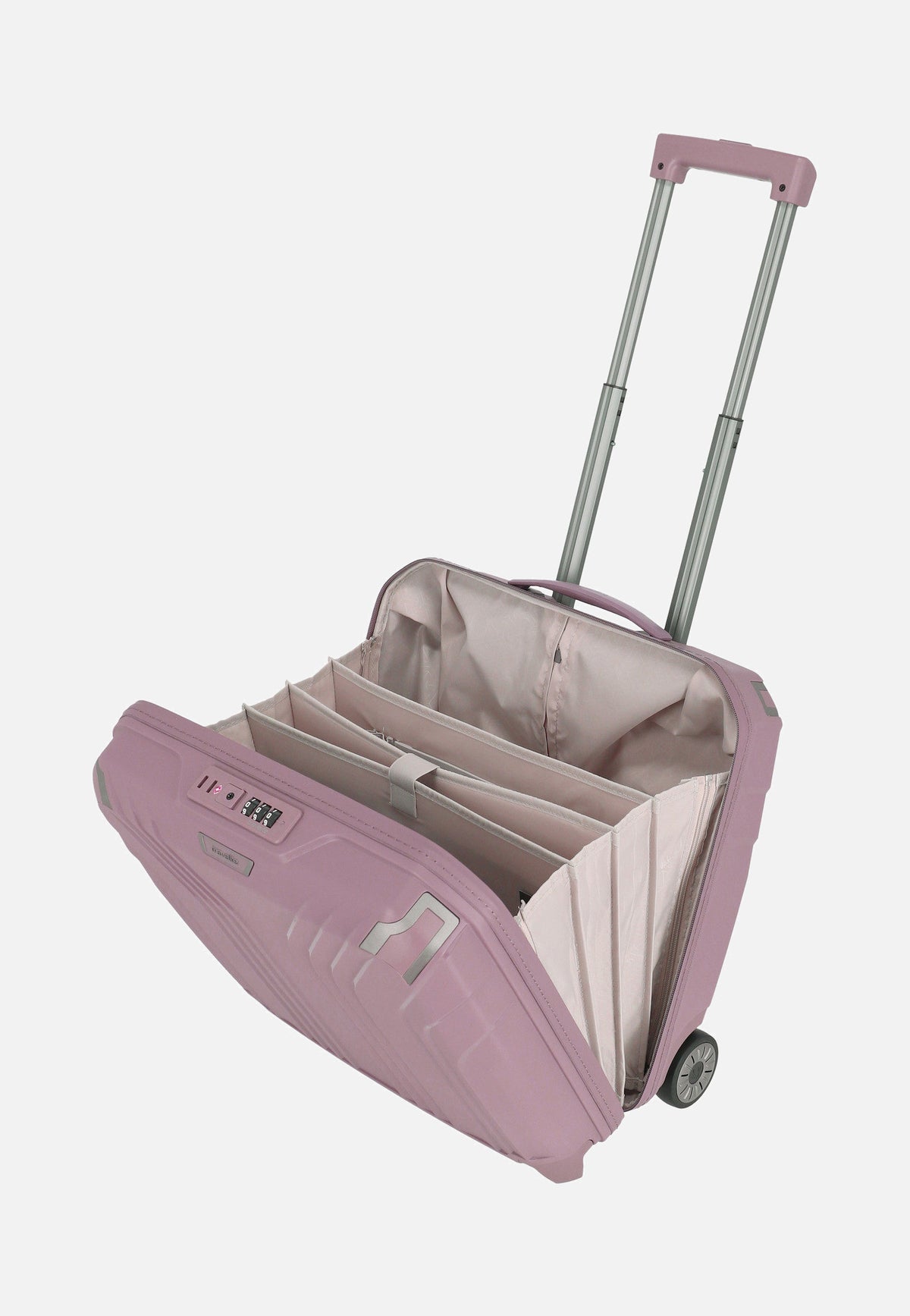 travelite Elvaa Businesswheeler Rosé Pilotenkoffer