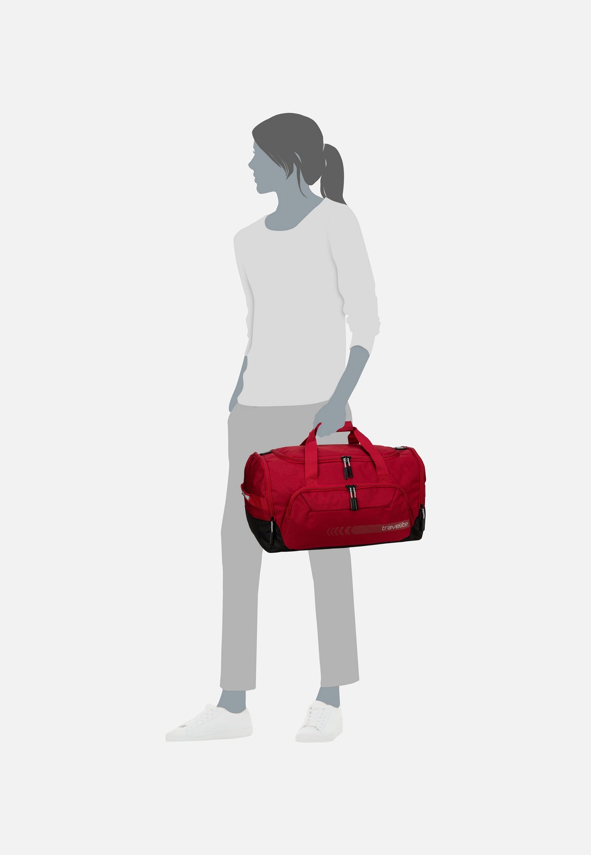 travelite Kick Off M Anthrazit Dufflebag