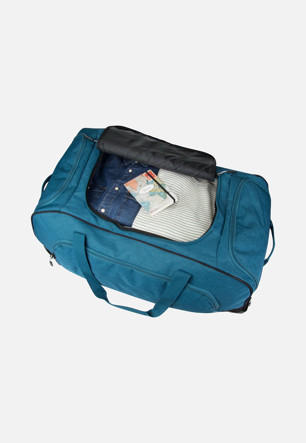 travelite Kick Off XL Petrol Reisetasche mit Rollen