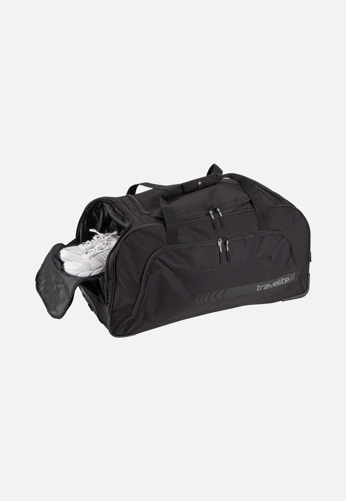 travelite Kick Off XL Schwarz Reisetasche mit Rollen
