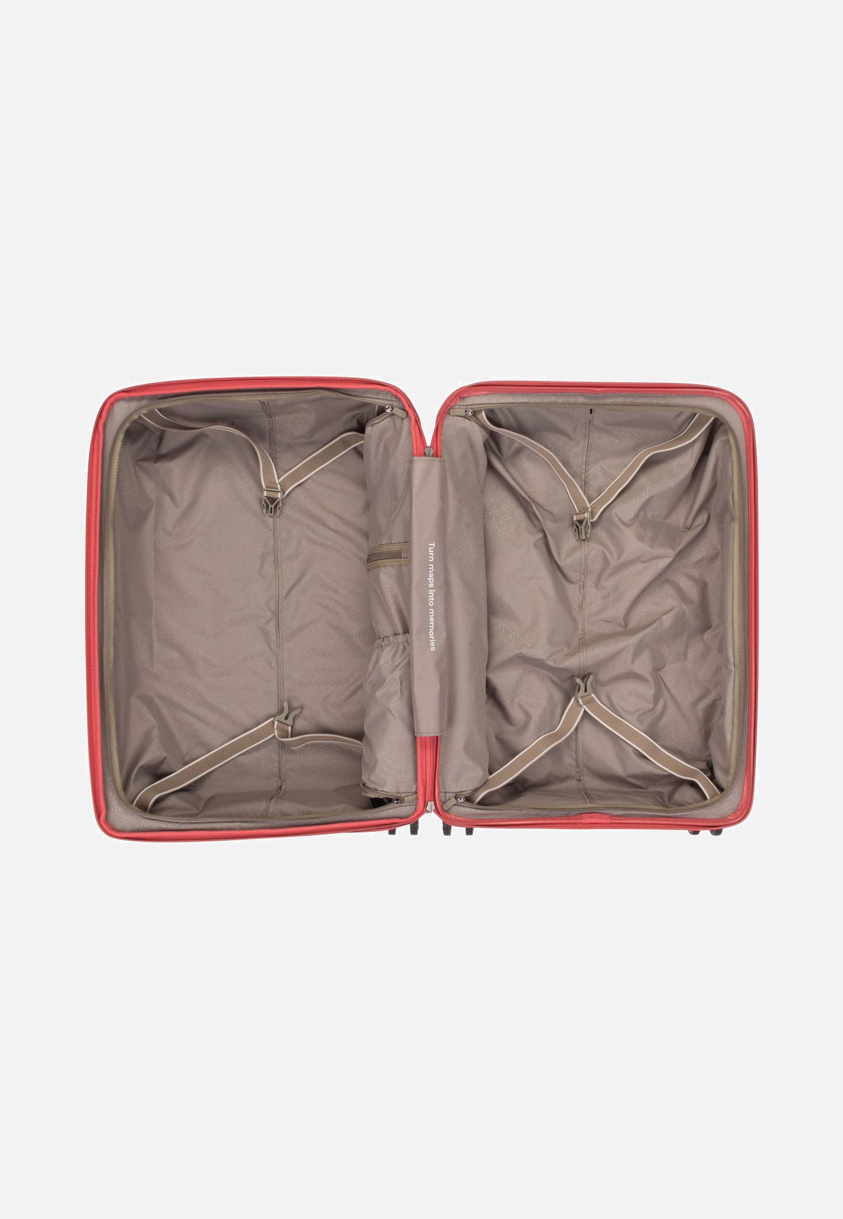 travelite Mooby 4w Trolley L Rot Koffer