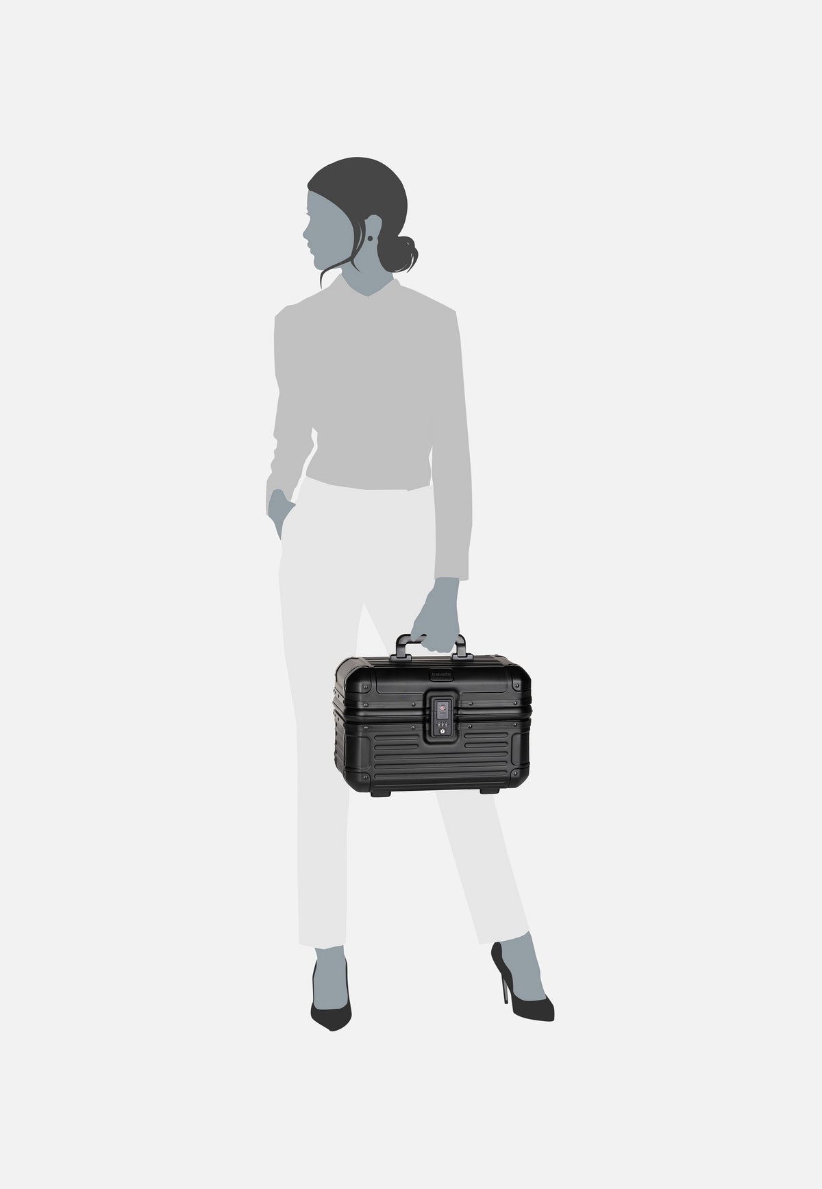 travelite Next Beautycase 2.0 Schwarz Cosmetic Case