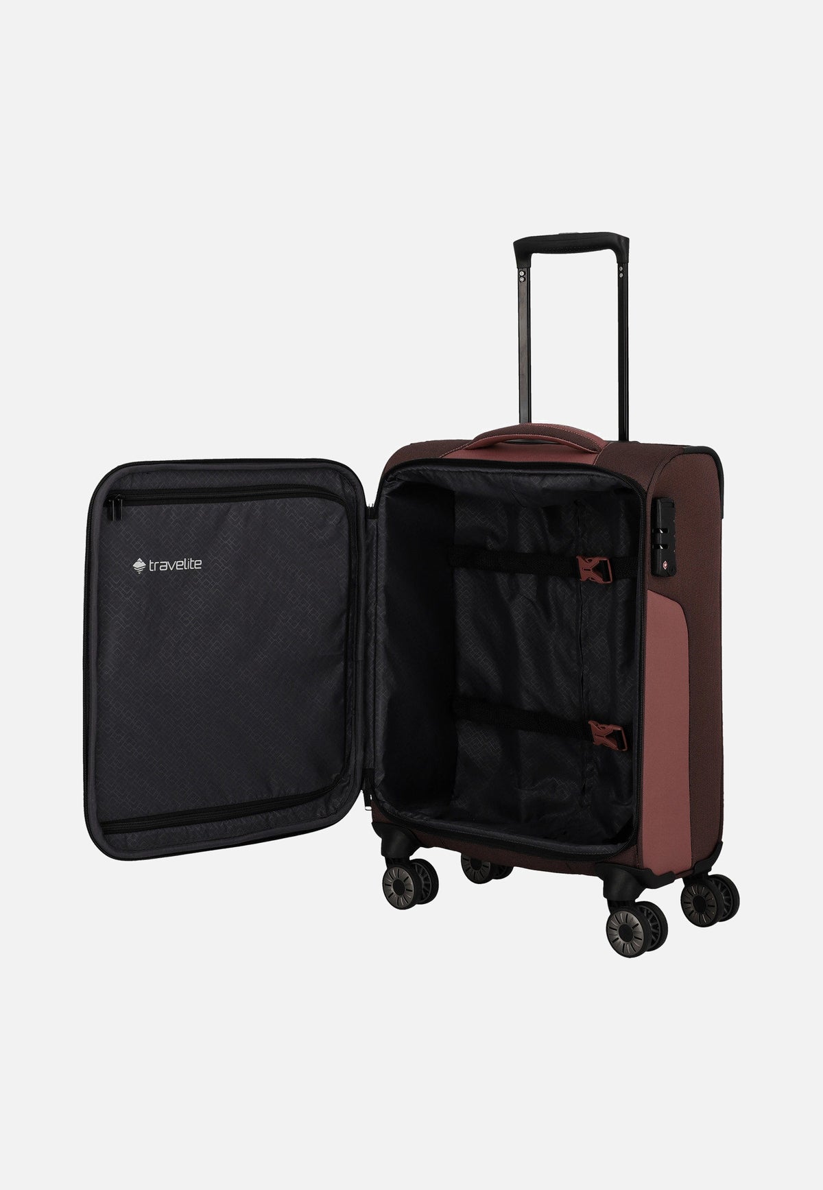 travelite Viia 4w Trolley S Frühlingsrose Koffer