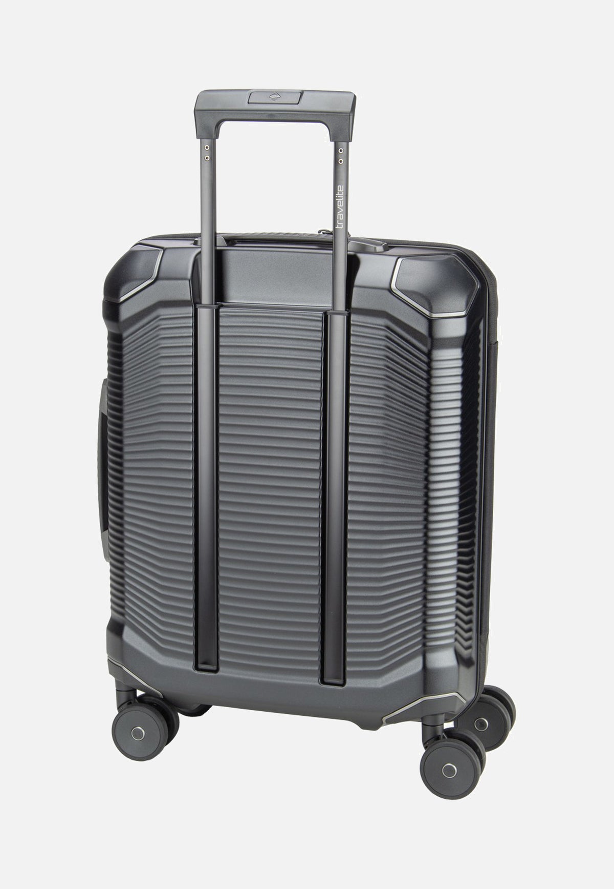 travelite Millennium Trolley 4W S Black Suitcase
