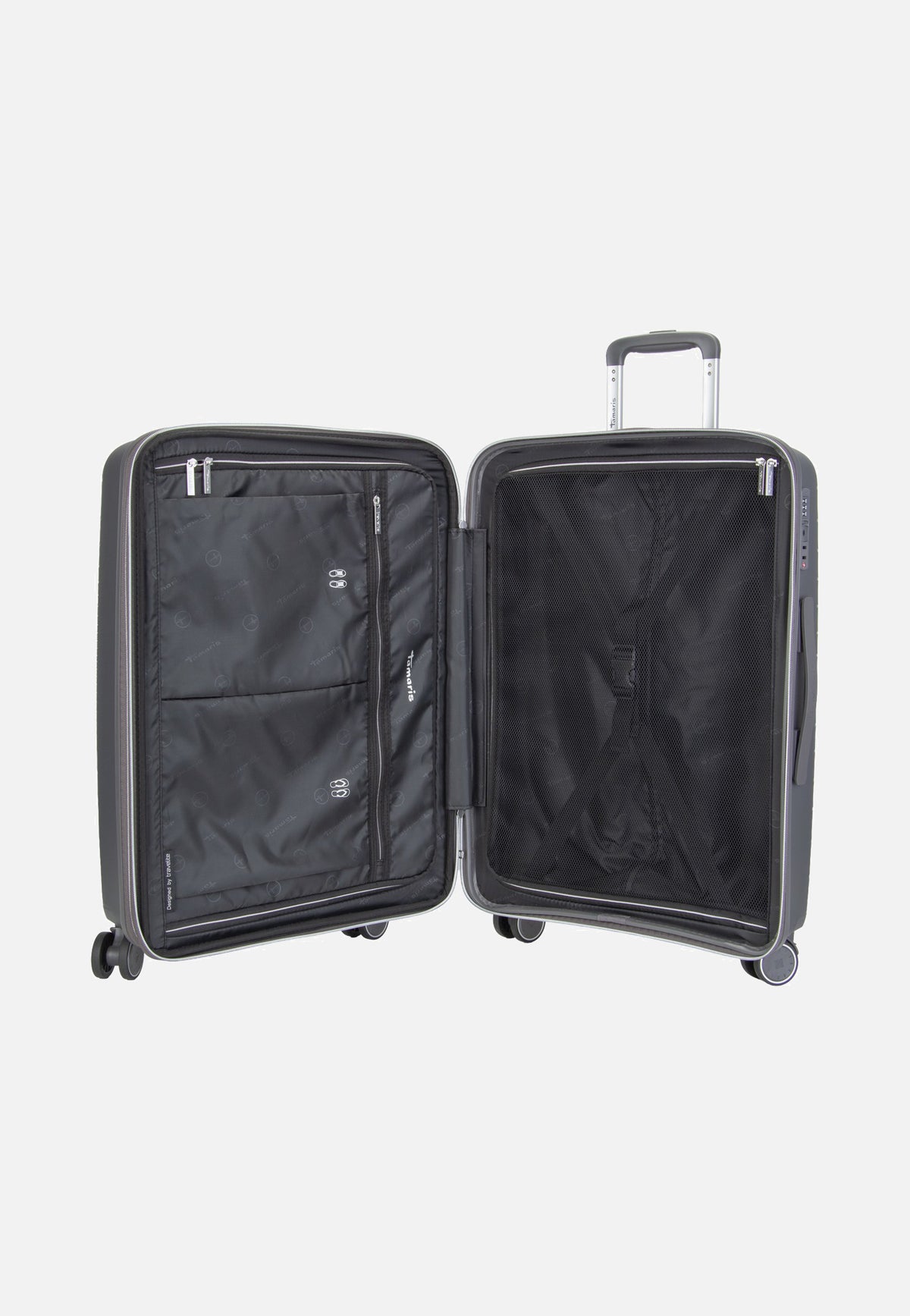 travelite x Tamaris Voyaage Trolley 4w M exp. Anthracite Koffer