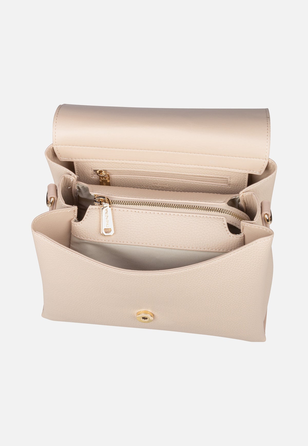 Valentino Alexia Cartella 803 Ecru Abendtasche