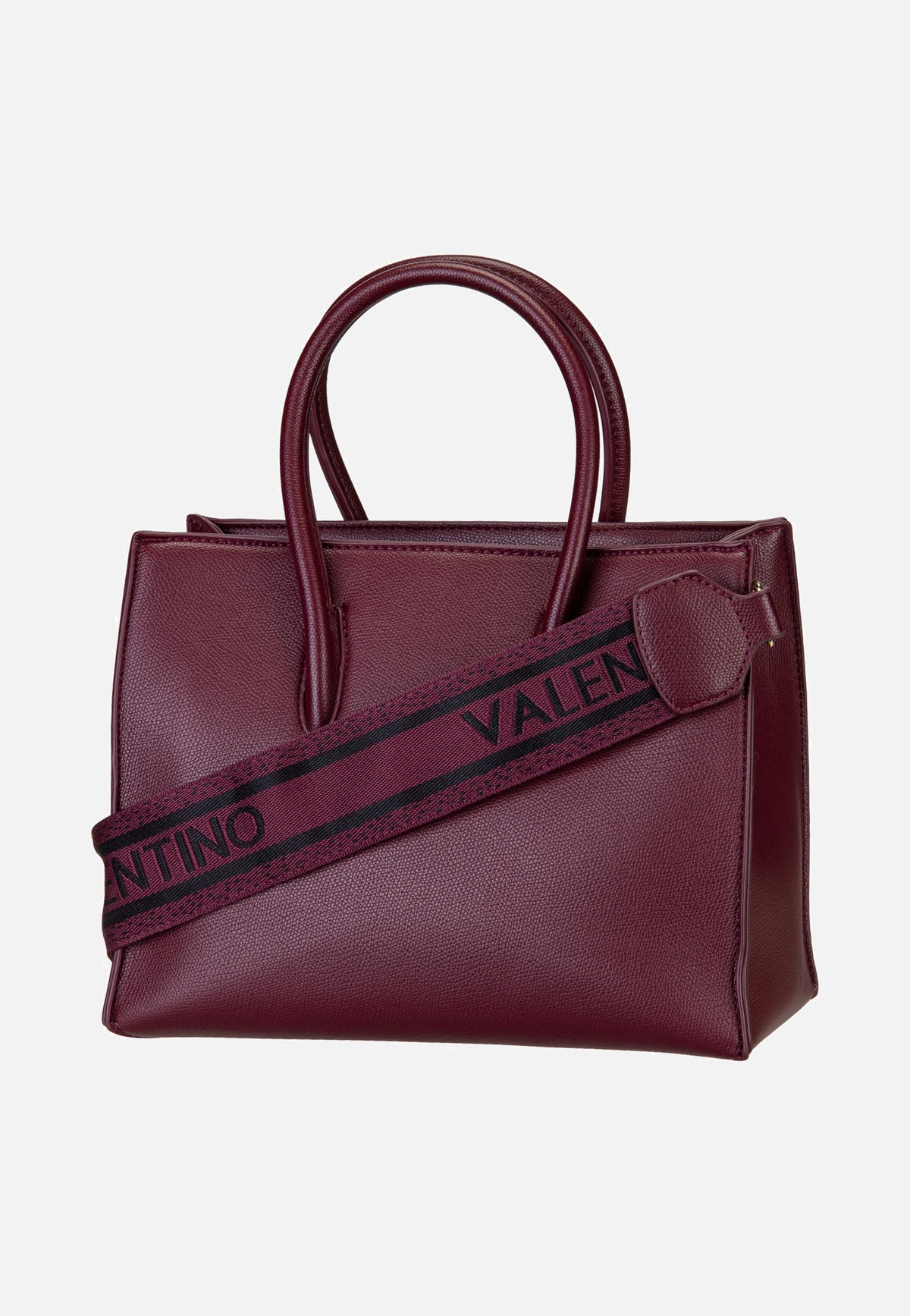 Valentino Bianka RE U04 Bordeaux Tote Bag