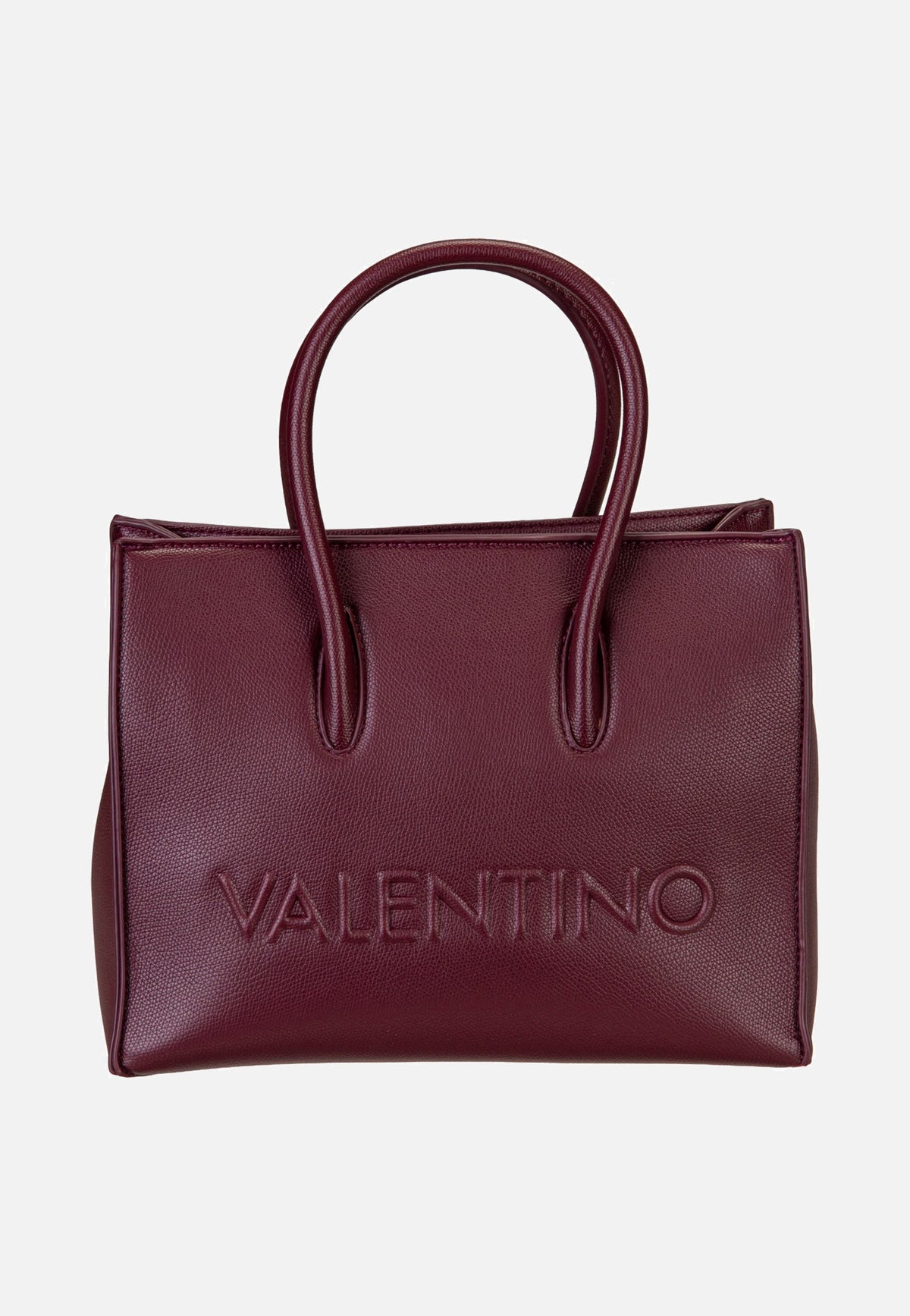 Valentino Bianka RE U04 Bordeaux Tote Bag