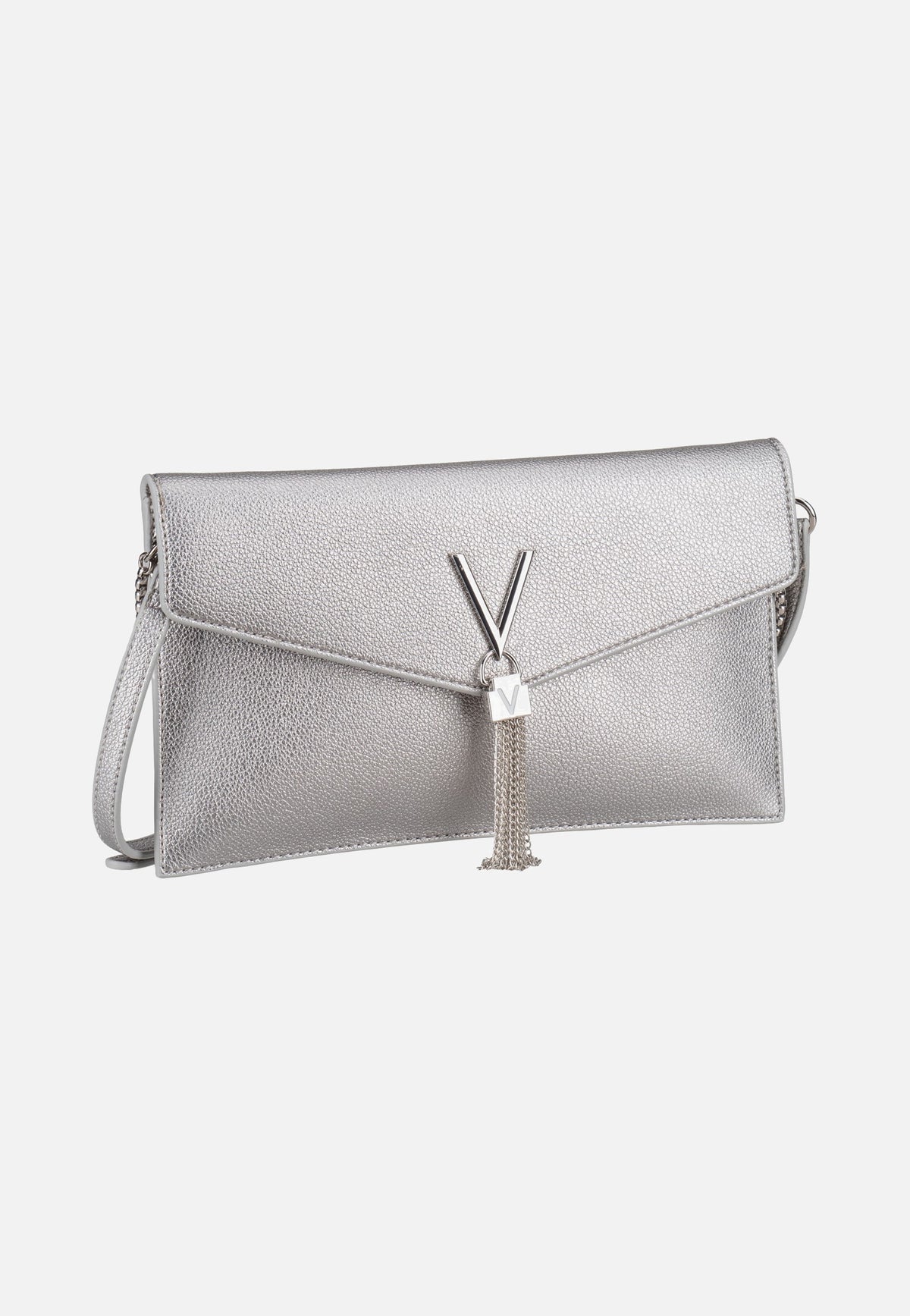 Valentino Luxe J17 Argento Clutch