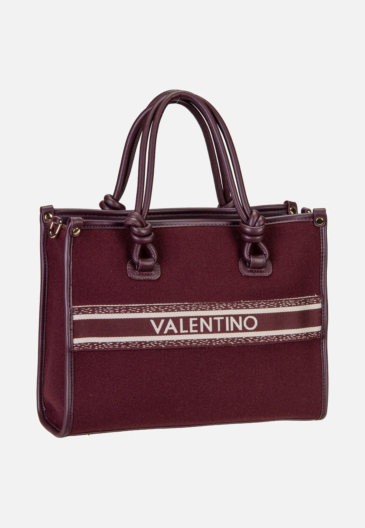 Valentino Winter Aella G04 Bordeaux Tote Bag