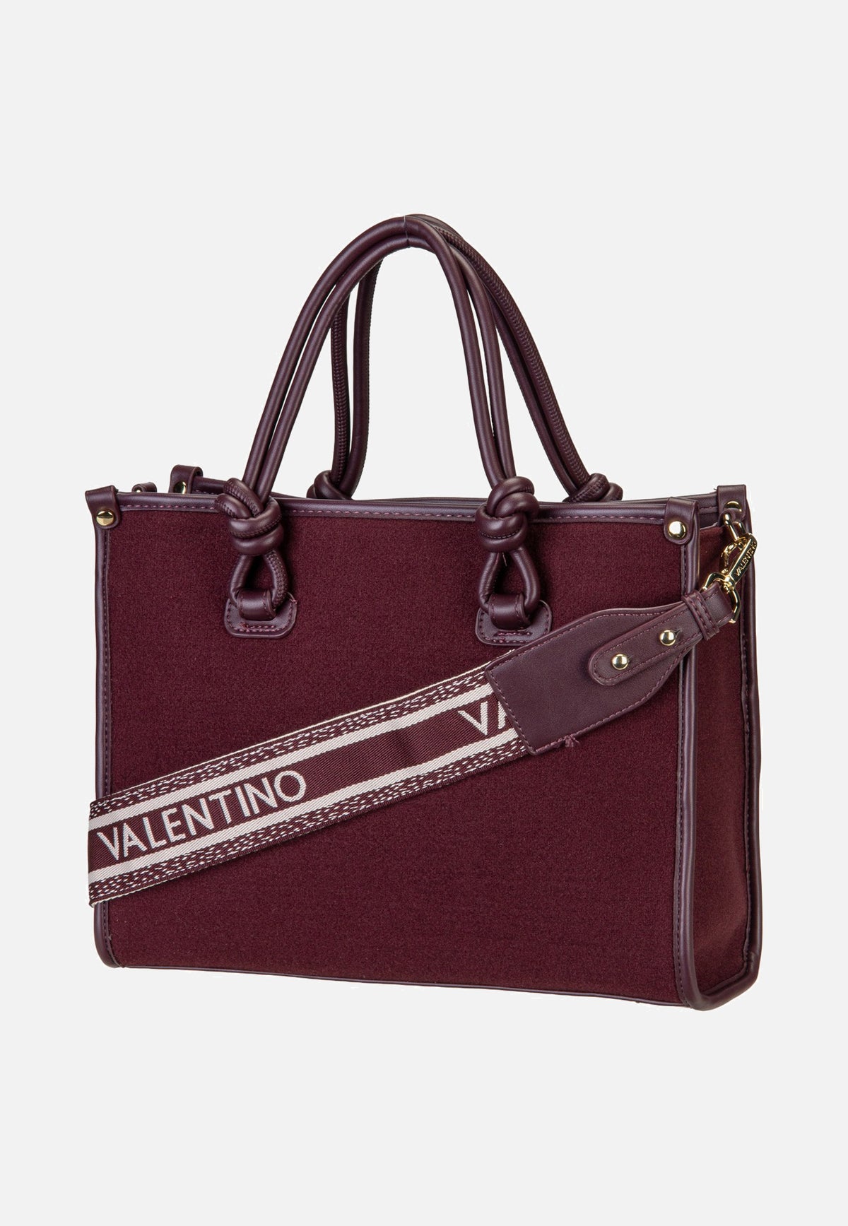 Valentino Winter Aella G04 Bordeaux Tote Bag