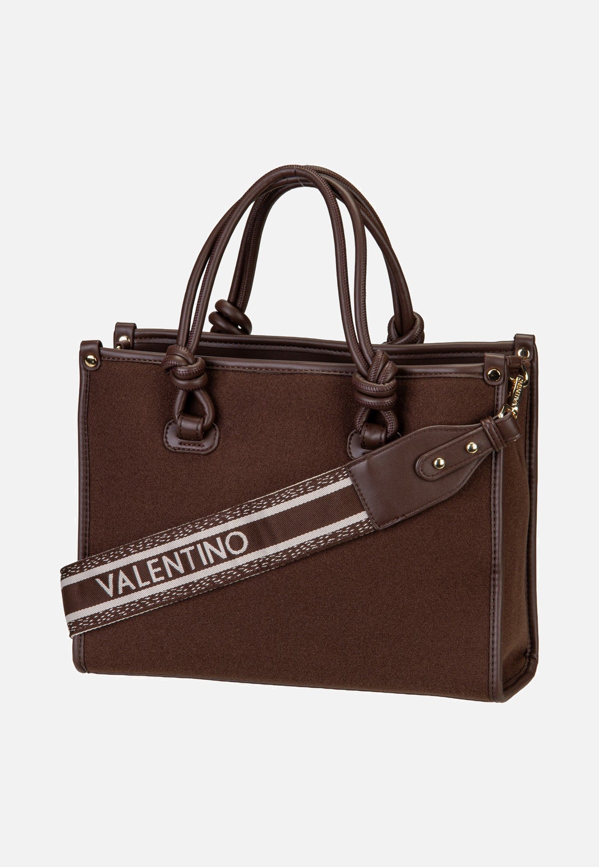 Valentino Winter Aella G04 Caffe Tote Bag