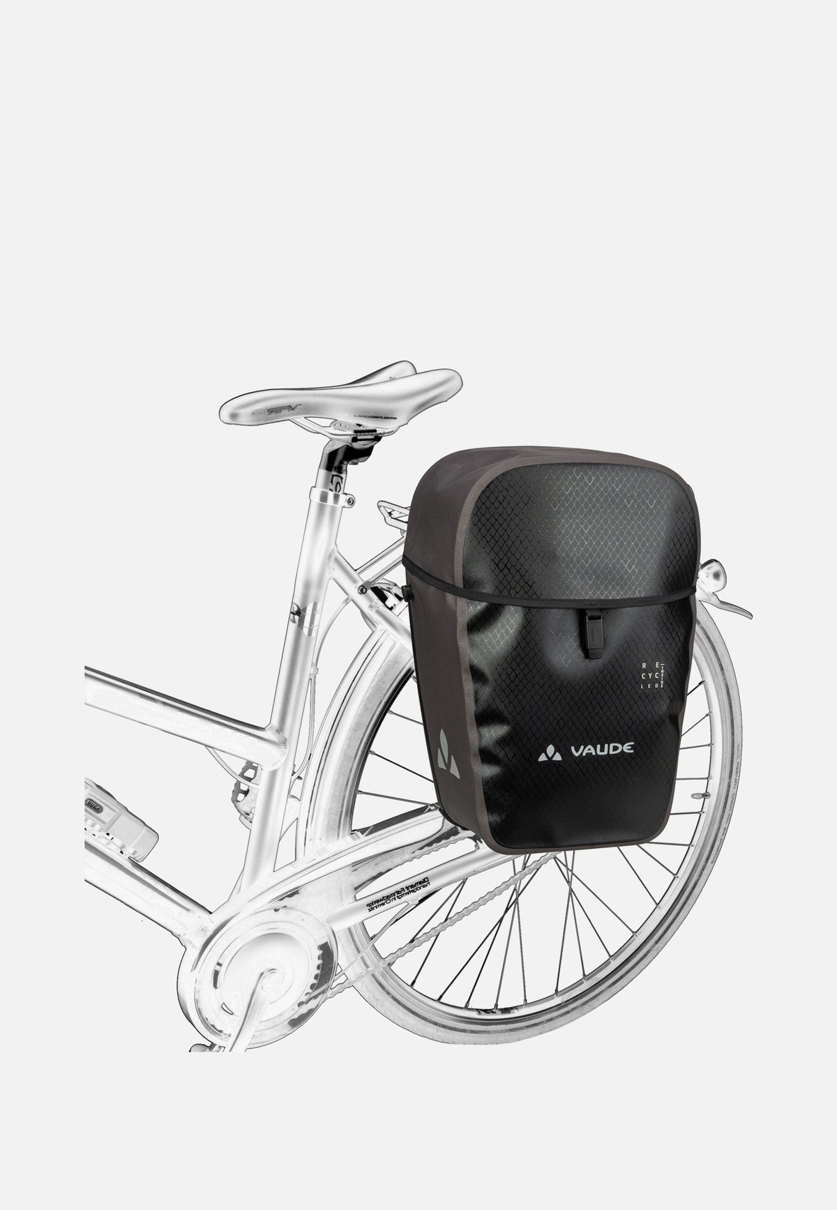 Vaude Aqua Commute Single Black Fahrradtasche