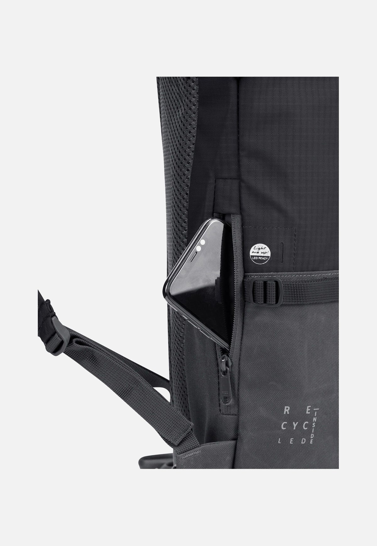 Vaude CityGo 23 II Black Rolltop Rucksack