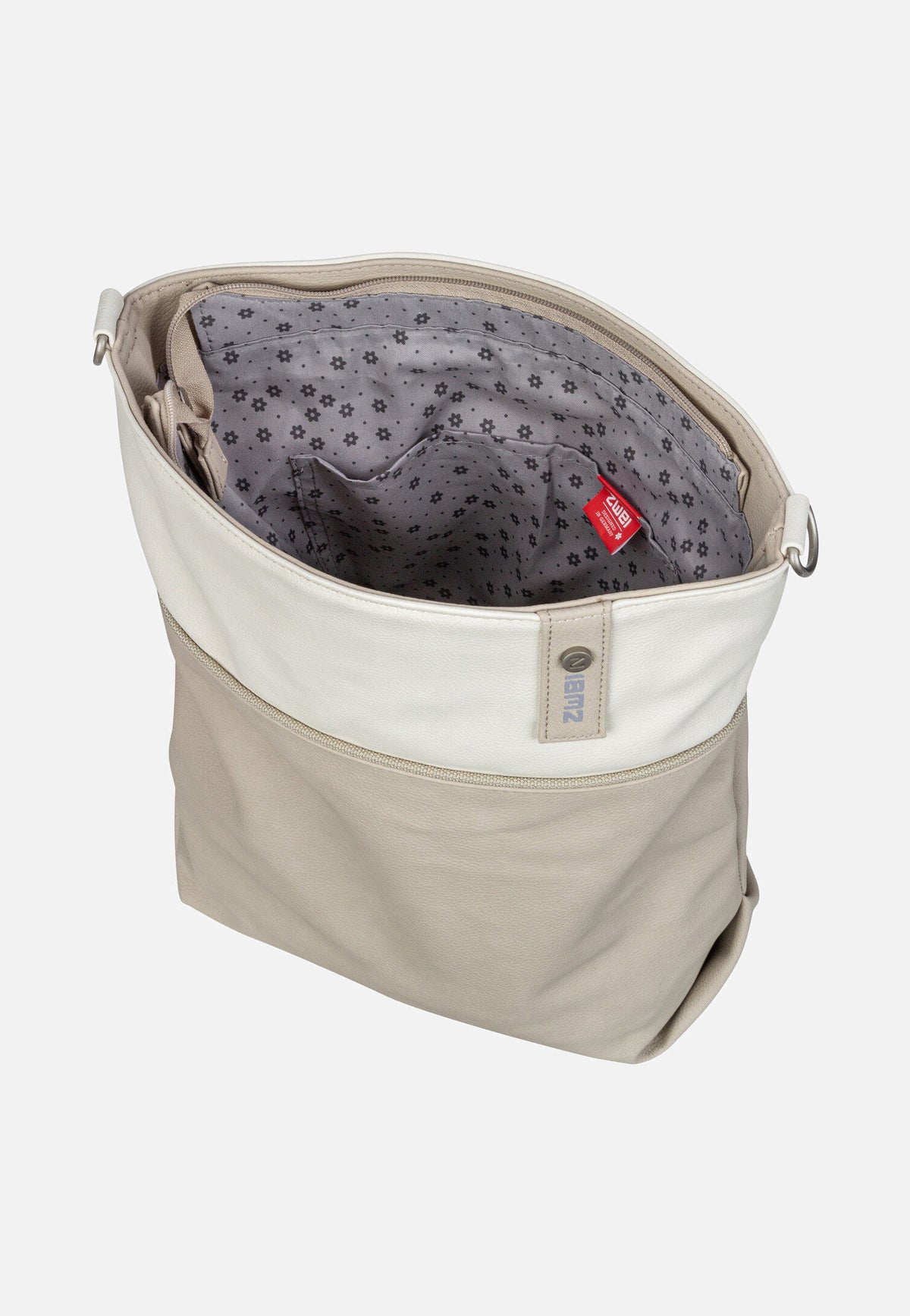 zwei Jana J12 Nubuk/Linen Beuteltasche