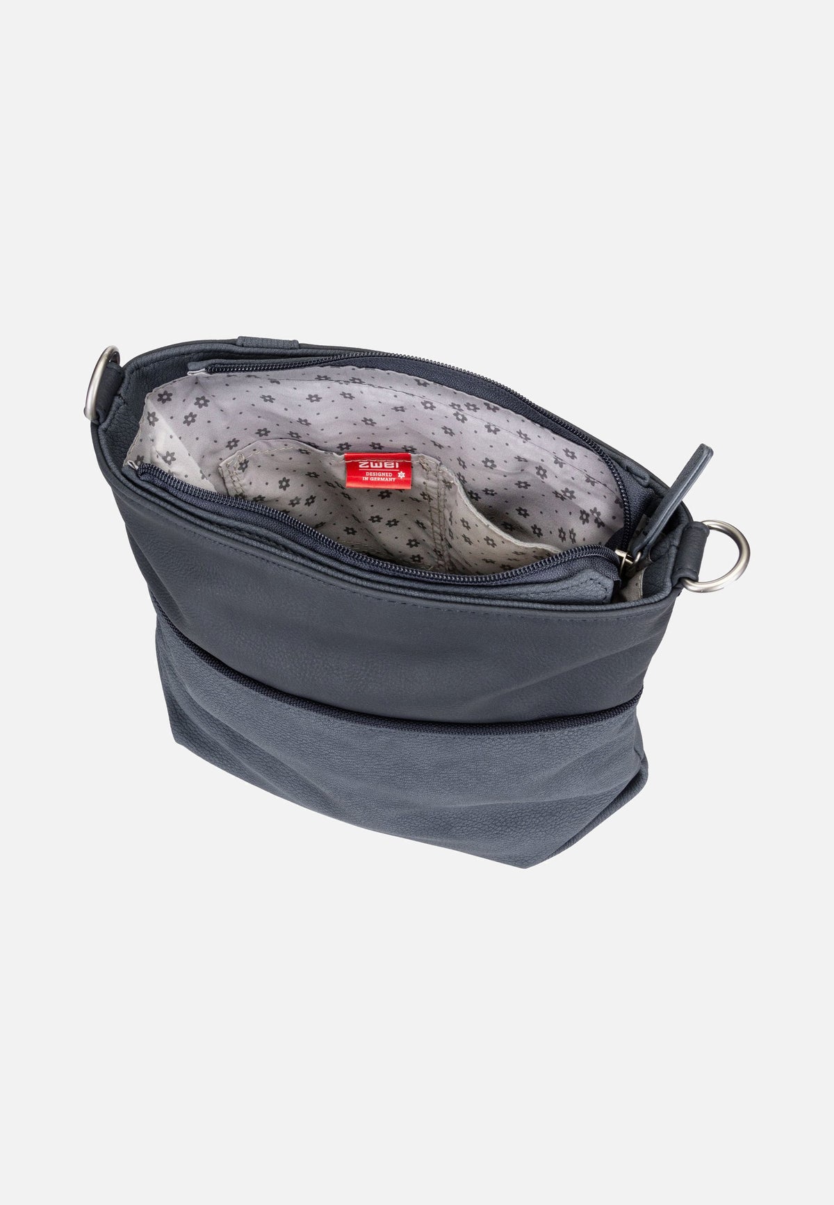 zwei Jana J8 Nubuk/Ink Beuteltasche