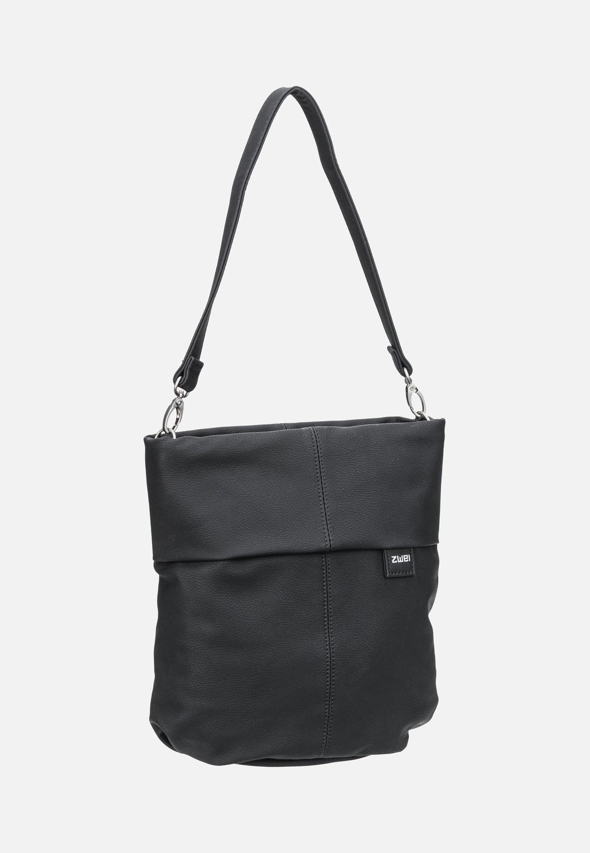 zwei Mademoiselle M90 Nubuk/Black Hobo Bag