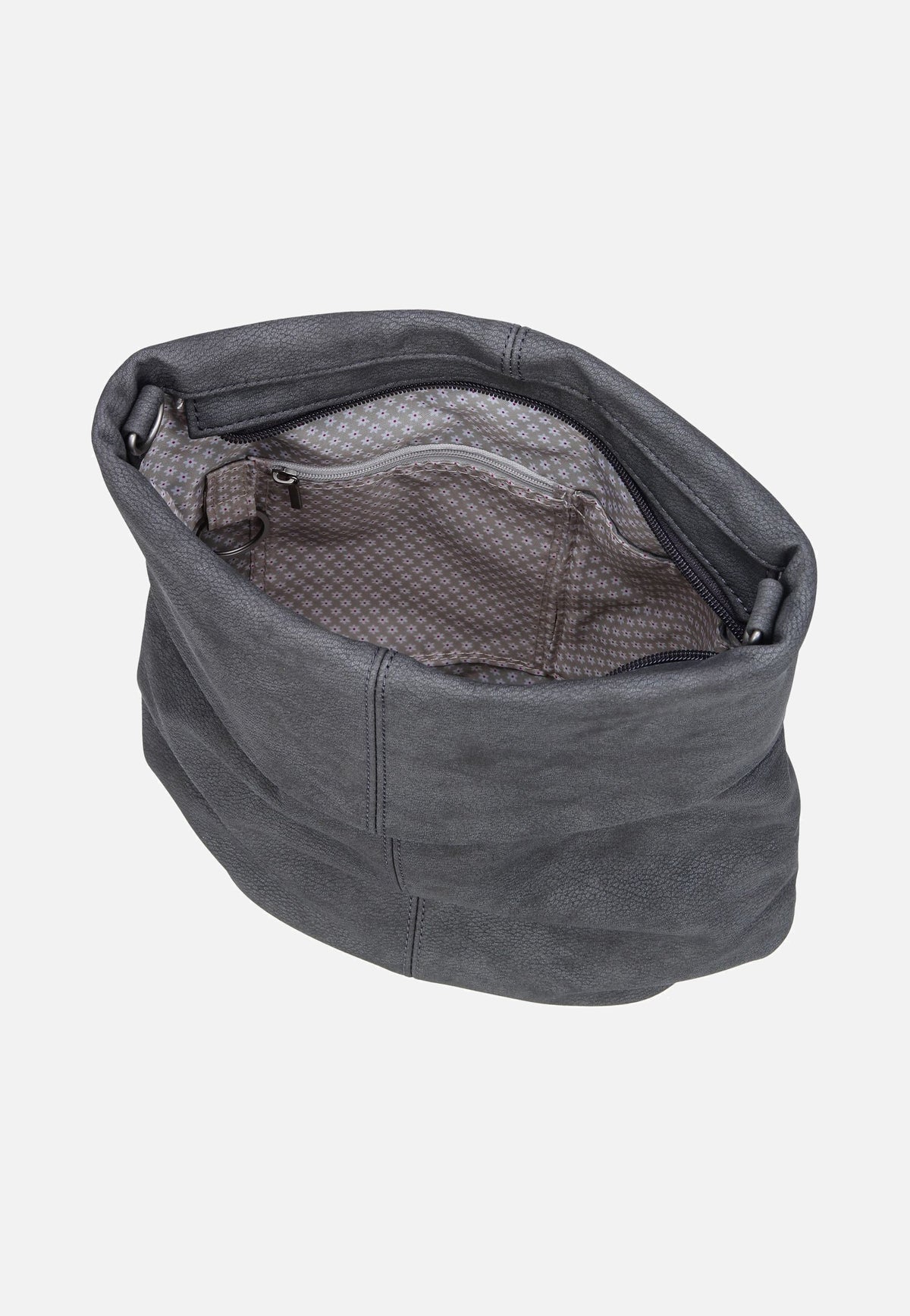 zwei Mademoiselle M90 Nubuk/Stone Hobo Bag