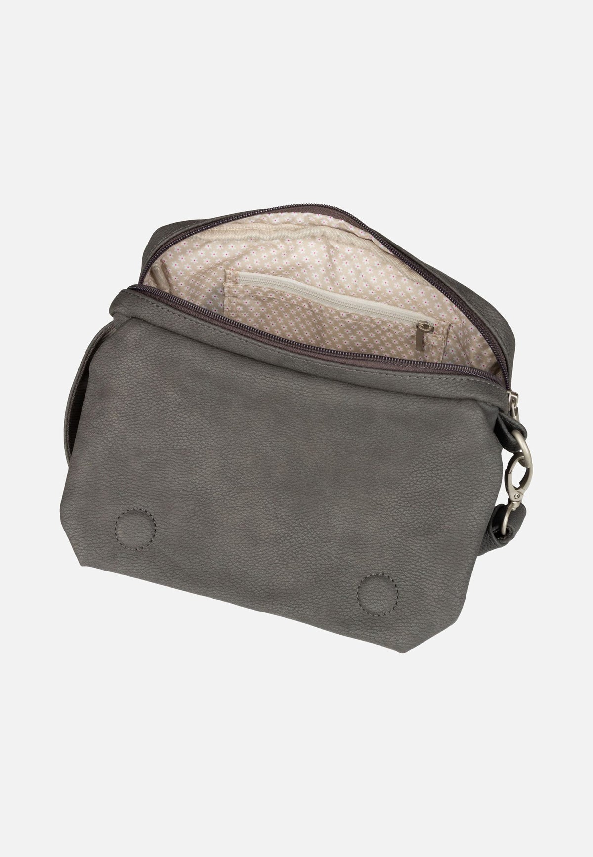 zwei Mademoiselle MH40 Nubuk/Stone Umhängetasche