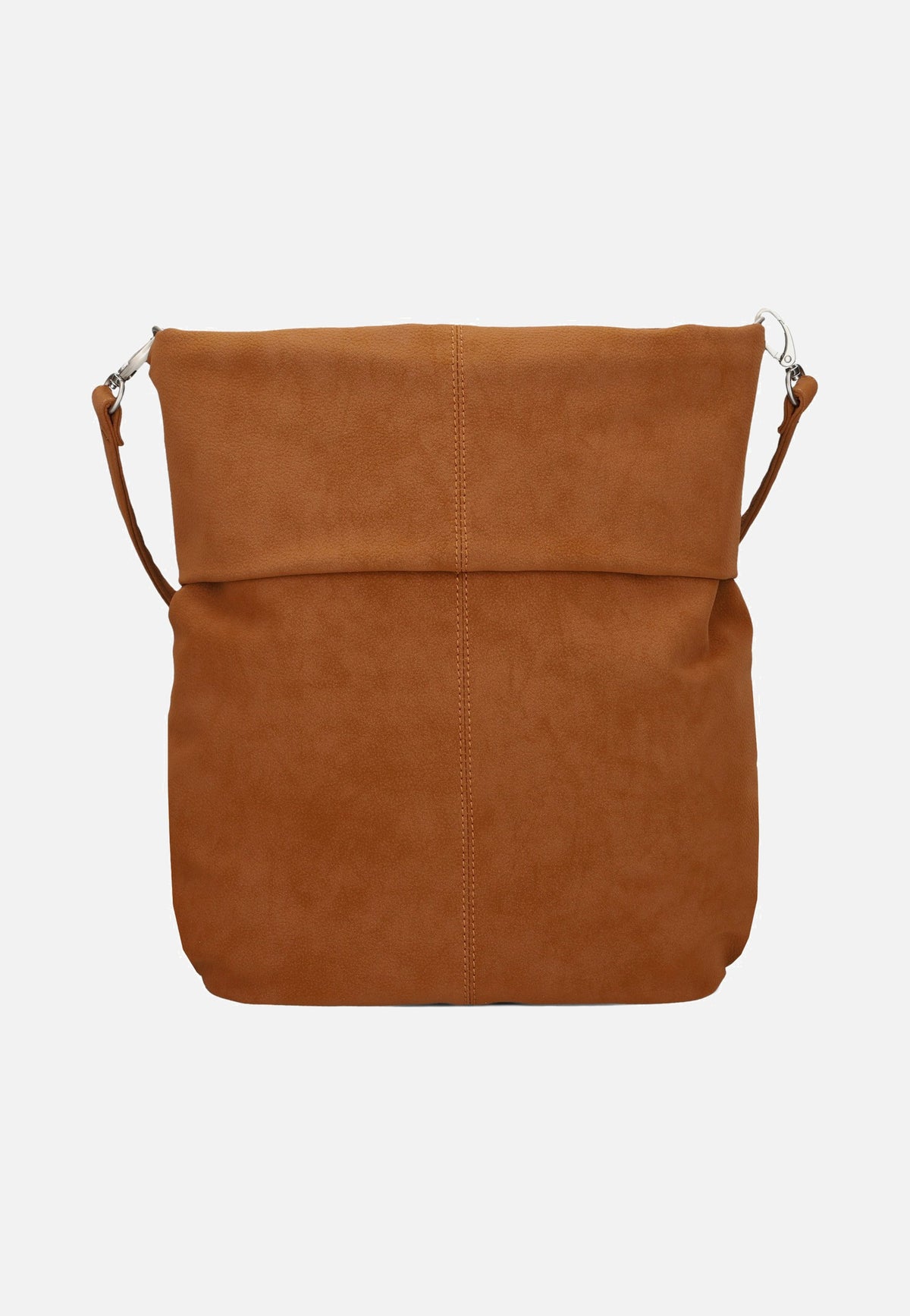zwei Mademoiselle M12 Nubuk/Cognac Hobo Bag