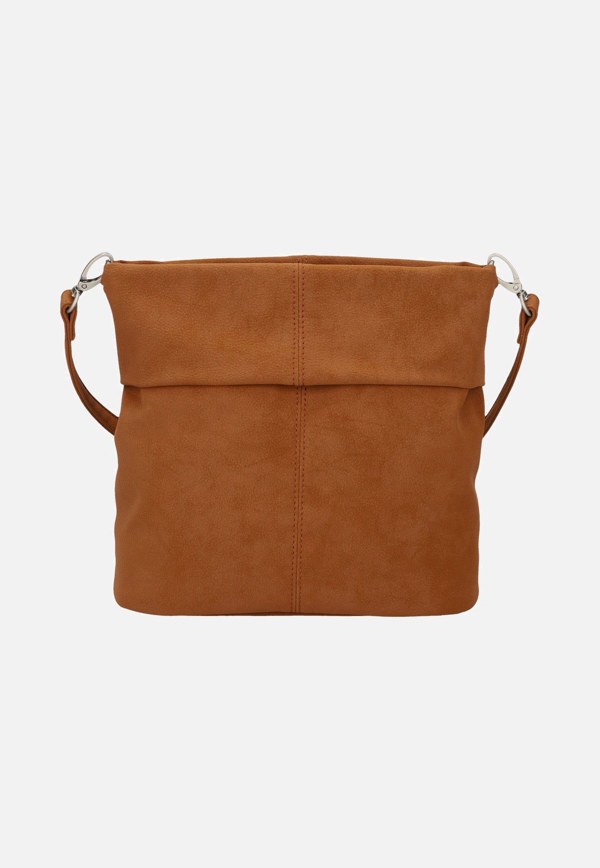 zwei Mademoiselle M8 Nubuk/Cognac Pouch Bag