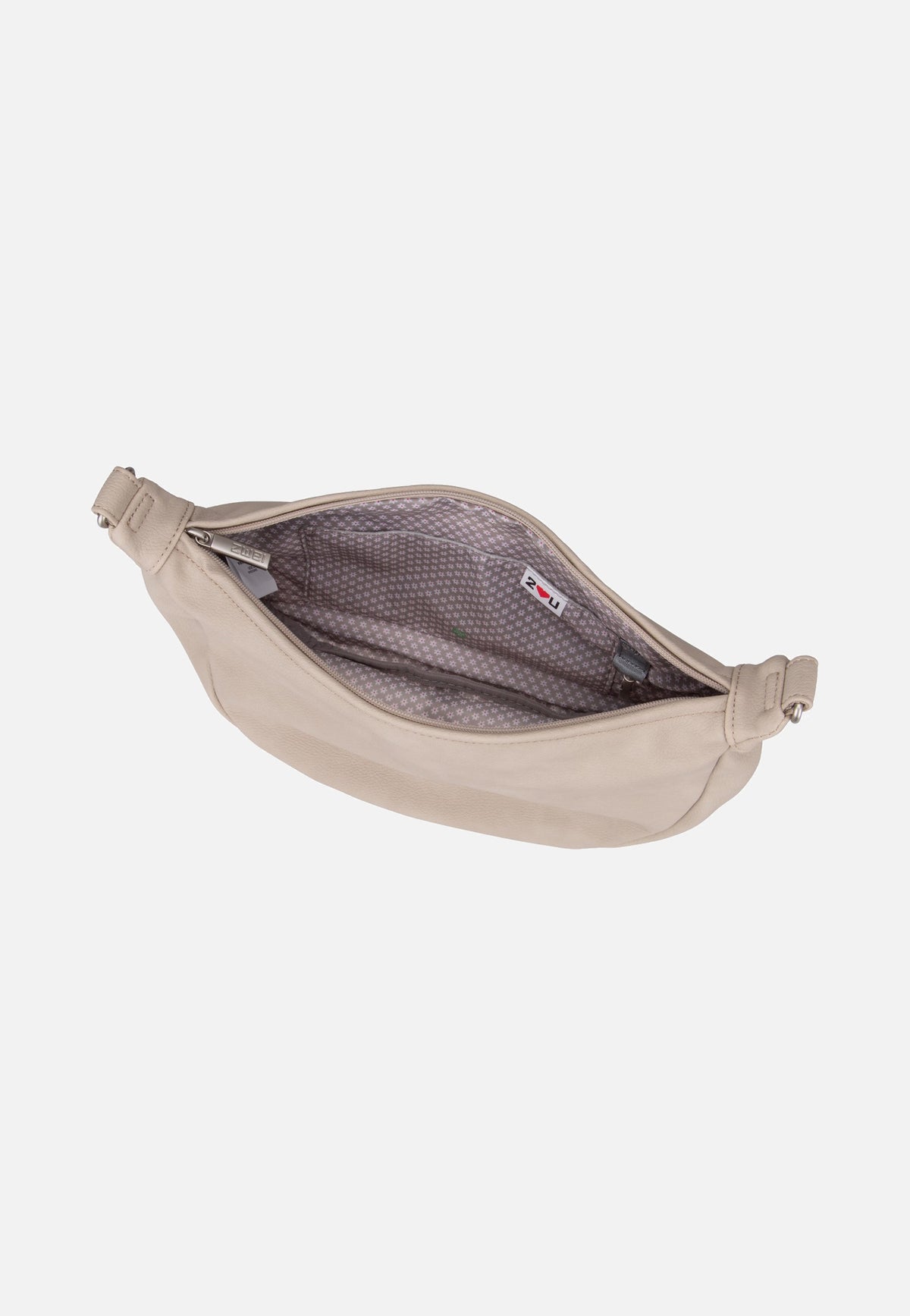 zwei Mademoiselle M70 Nubuk/Linen Sling Bag